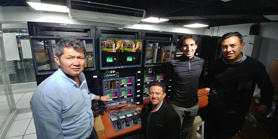 ECUADOR TV SELECTS AEQ TECHNOLOGY TO IMPLEMENT ITS INTERCOM AND MONITORING SYSTEMS.