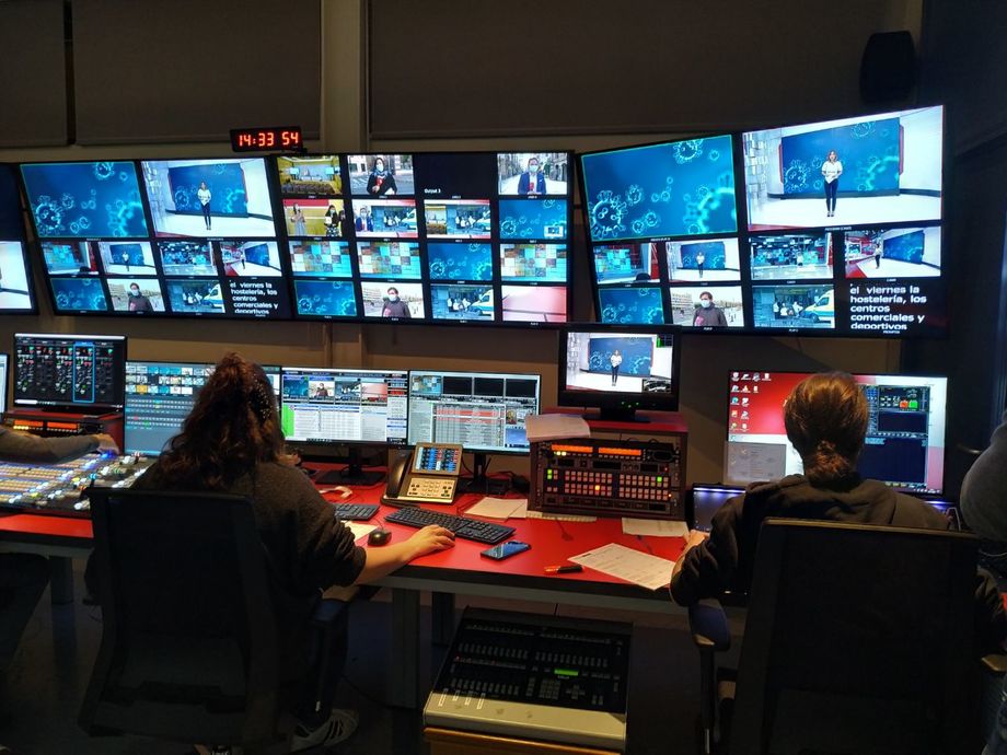 CASTILLA Y LEON TELEVISION installs an AEQ Intercom in the central studios in Valladolid