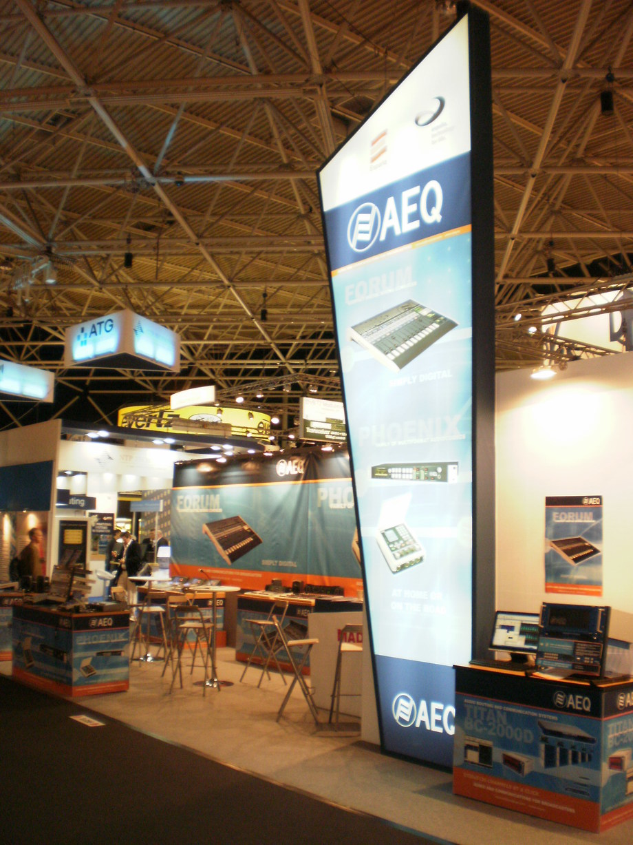 AEQ INTRODUCES NEW PRODUCTS AT IBC 2012