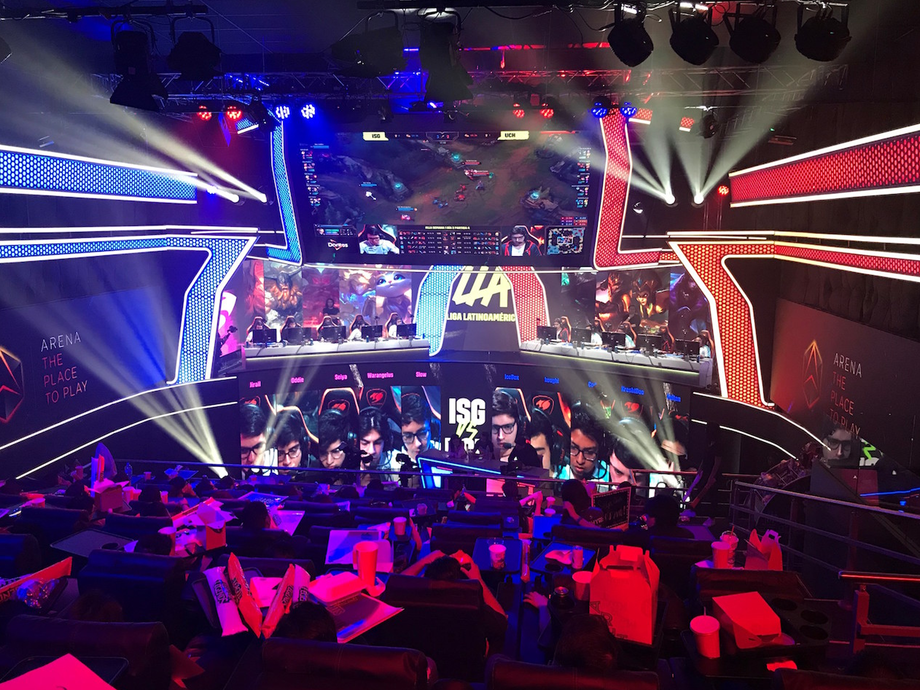 AEQ provided the intercom system for the League of Legends held at e-Sports Arena in Ciudad de Mexico