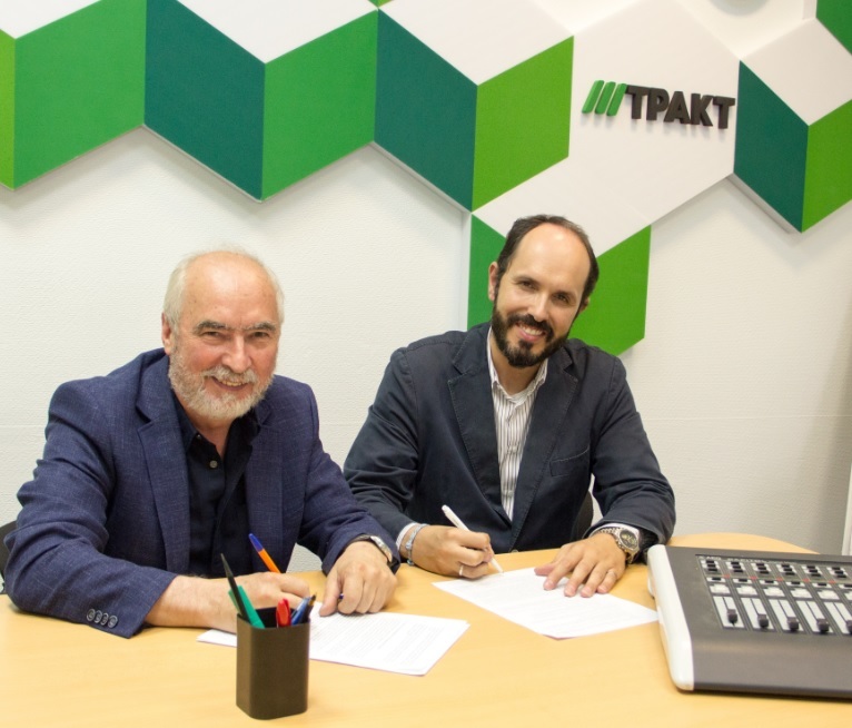 AEQ AND TRACT SIGN AN EXCLUSIVE CONTRACT FOR THE RADIO MARKET IN RUSSIA