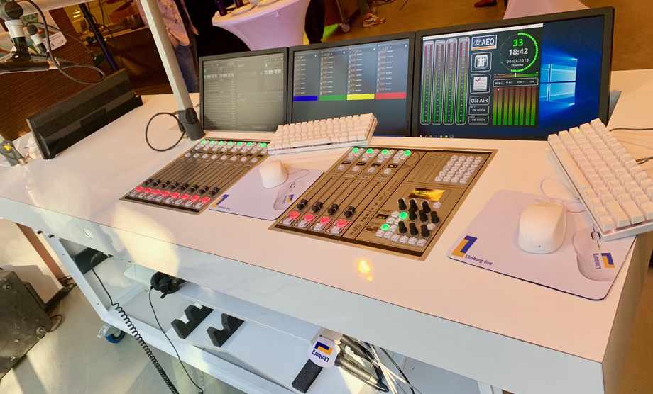 L1MBURG RADIO upgrades its new mobile studio withAEQ FORUM IP SPLIT console