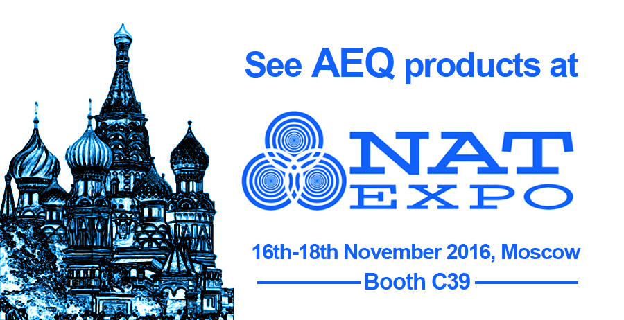 JOINT US AT NATEXPO 2016 IN RUSSIA, AND SEE OUR LATEST PRODUCTS. 