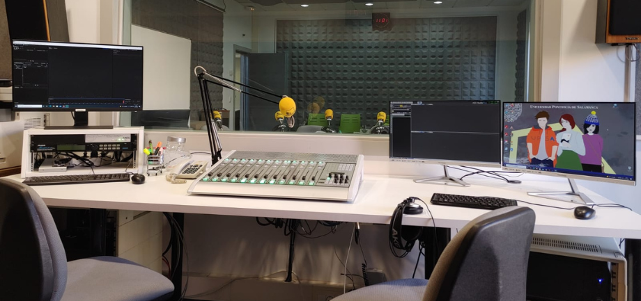 Spanish Pontifical University of Salamanca renews its main radio studio with an AEQ Forum IP console